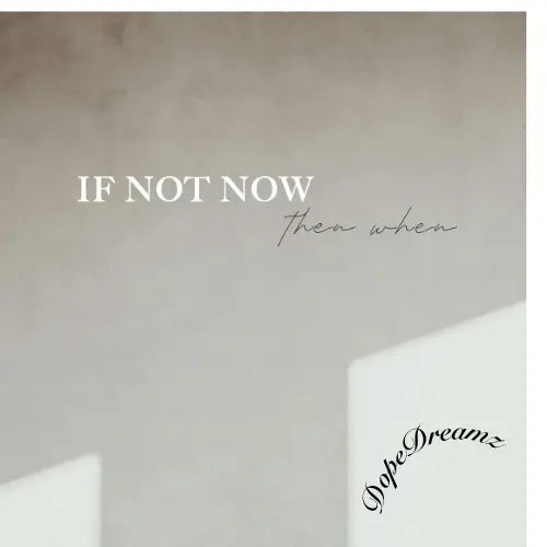 positive quote about - if not now then when - dopedreamz