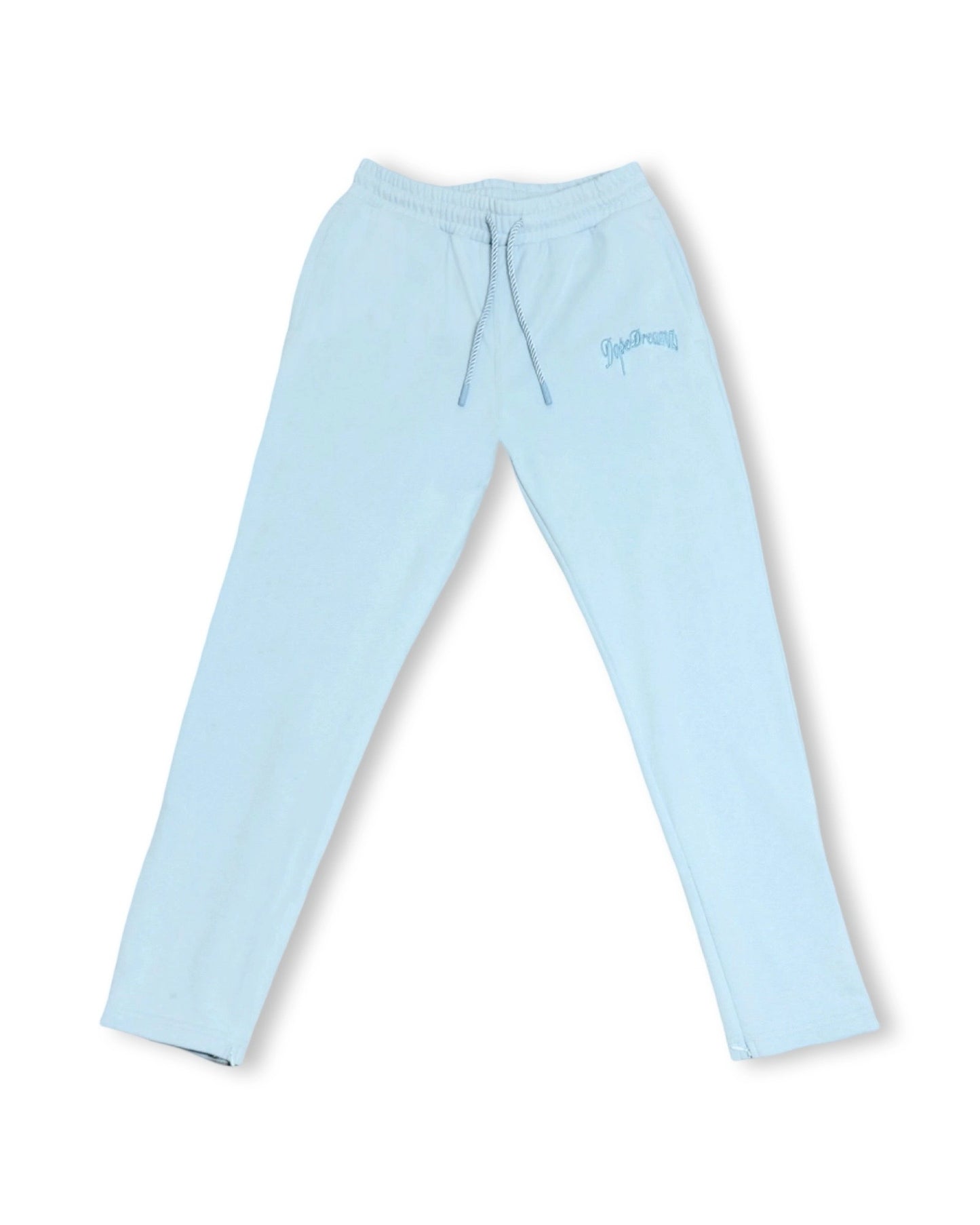 Sky Blue Tracksuit Pants-DopeDreamz