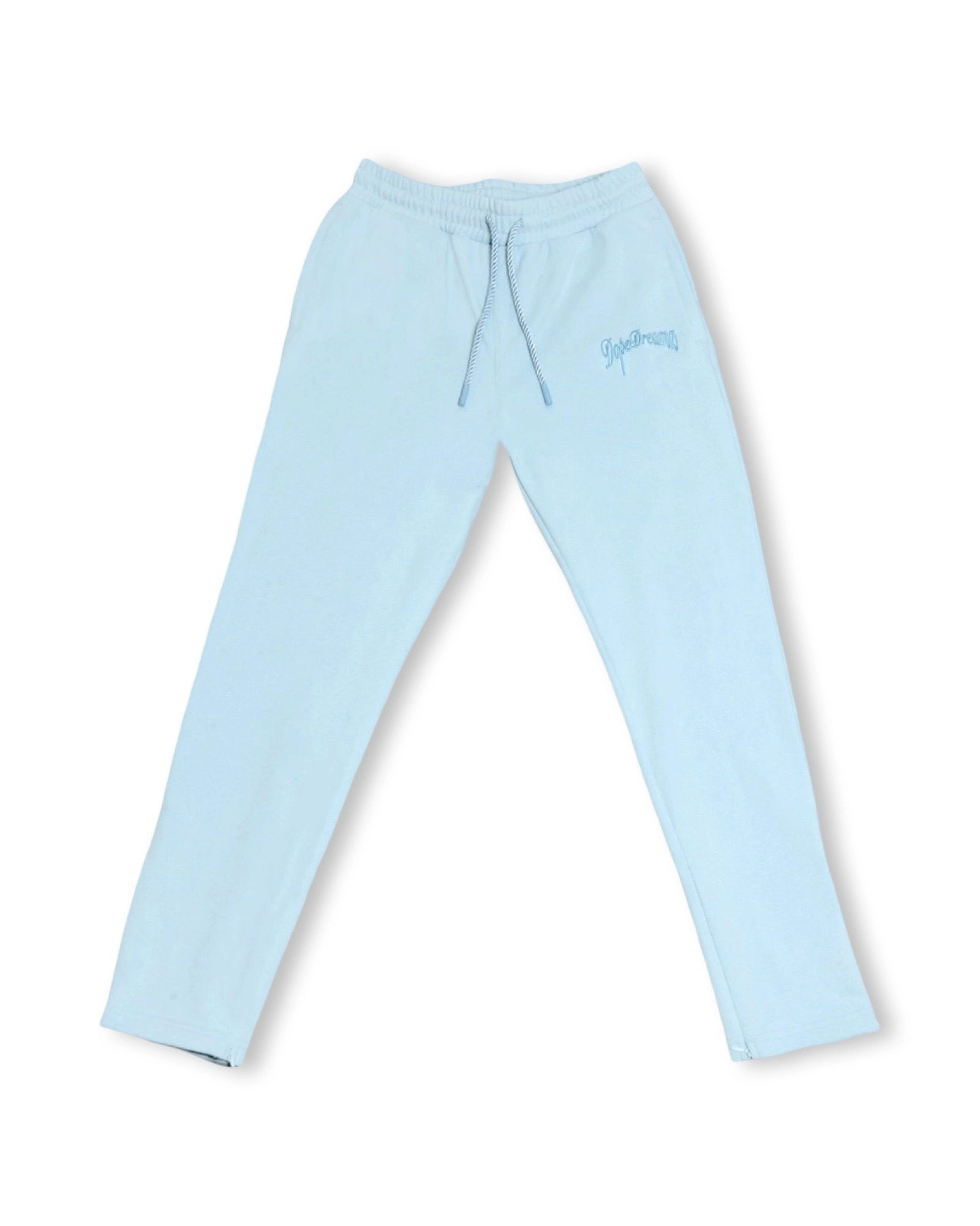 Sky Blue Tracksuit Pants-DopeDreamz