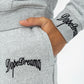 Light Grey Tracksuit Pants-DopeDreamz