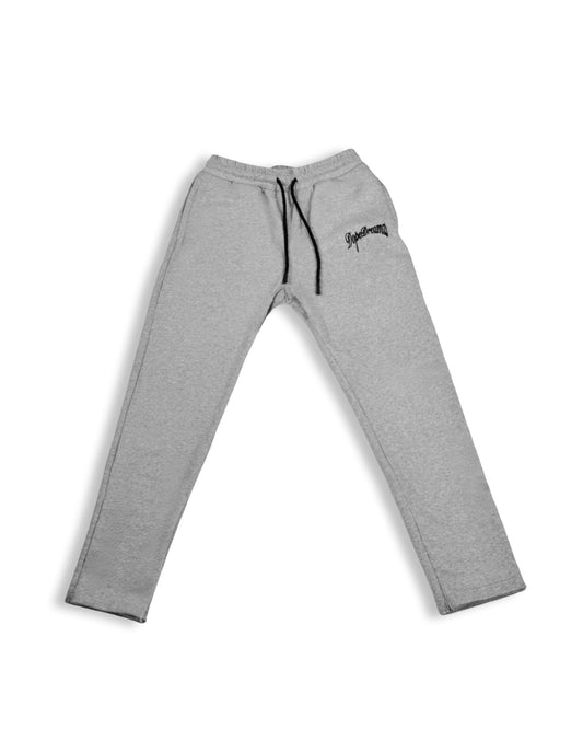 Light Grey Tracksuit Pants-DopeDreamz