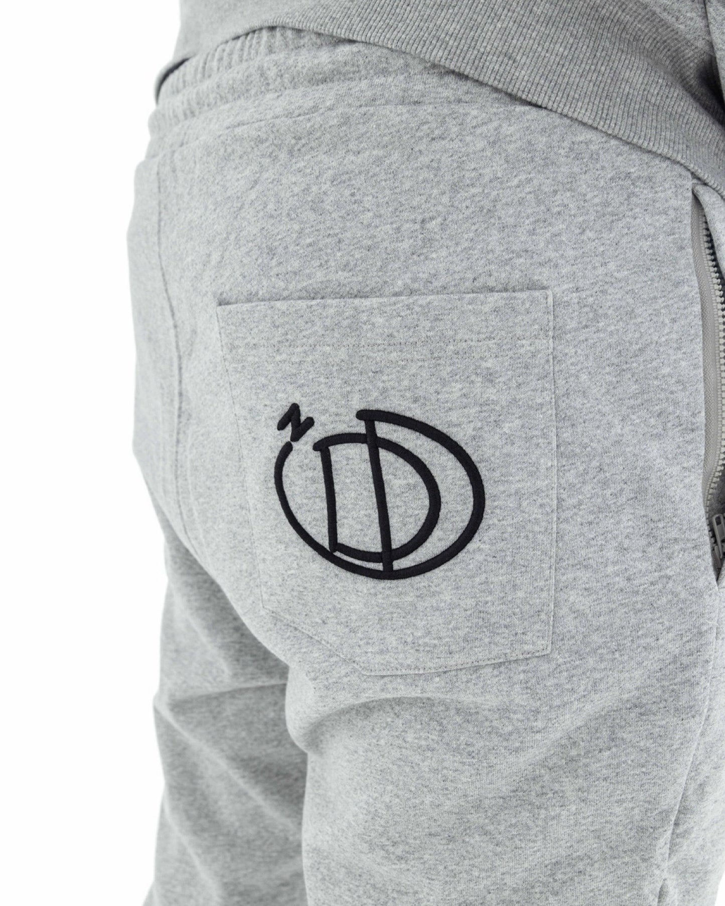 Light Grey Tracksuit Pants-DopeDreamz